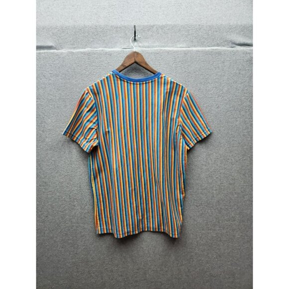 Nickelodeon SpongeBob SquarePants Mens Striped T-Shirt M Cotton/Polyester Multic - Picture 4 of 4